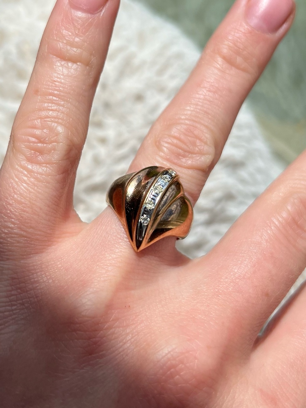 Vintage 14K HGE Uncas Ring
